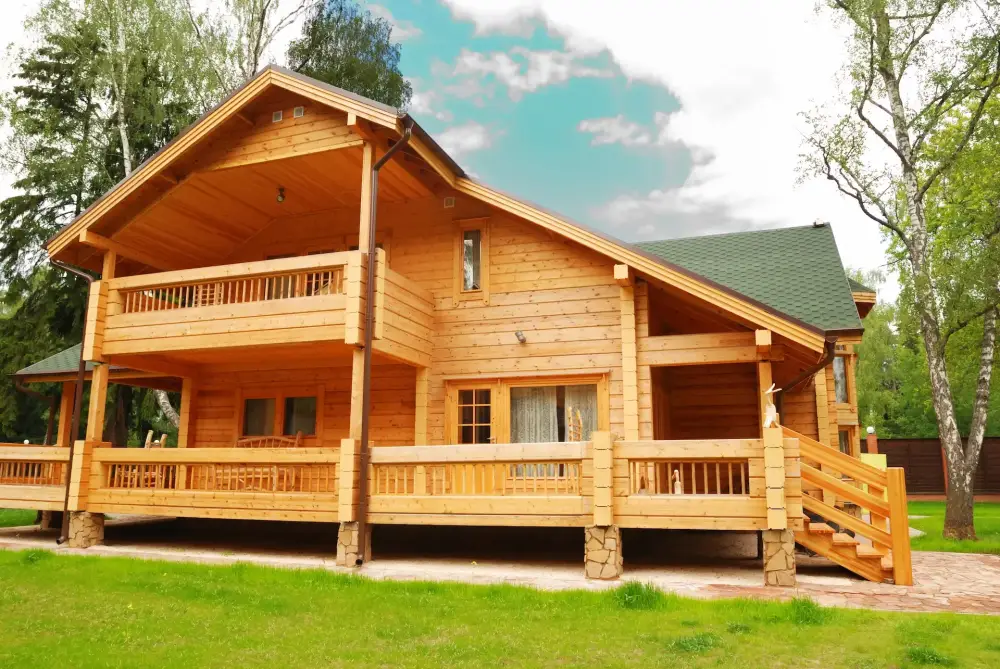 Maison bois à Porte-de-Savoie